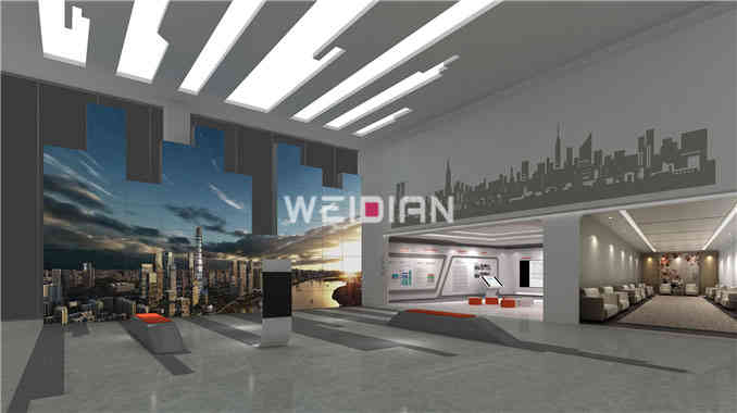 佳都科技企業深圳展廳裝飾設計