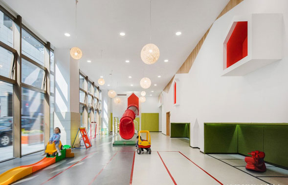廣州裝修設(shè)計公司溫莎雙語幼兒園裝修設(shè)計