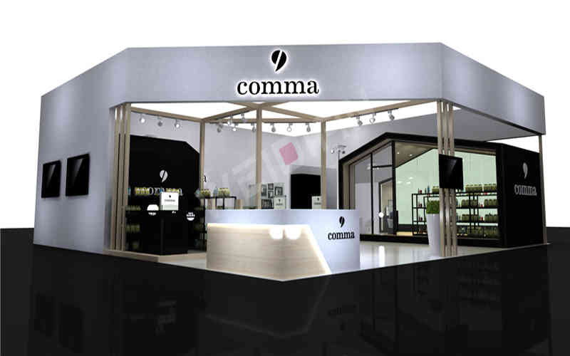 深圳展覽裝飾設計公司助力逗號智能深圳國際無人零售展覽會深圳展會設計搭建