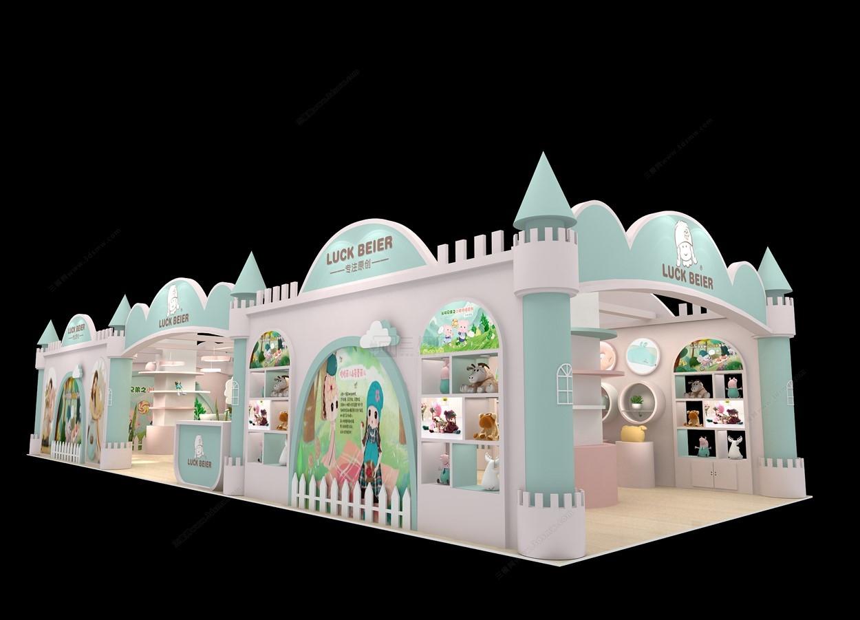 天津展覽設(shè)計公司藝霖嬰童玩具展天津展臺搭建