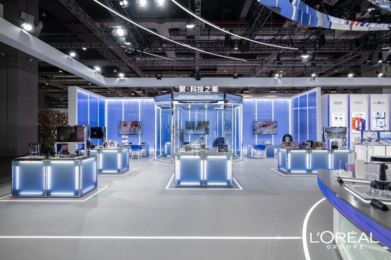 深圳展覽設計公司帶你看2023進博會最具有創意00家企業展臺（歐萊雅展臺）3